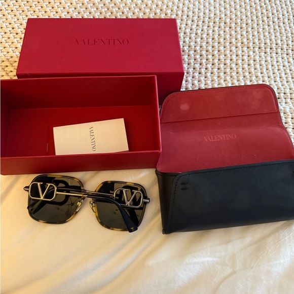 Valentino havana gradient black Sunglasses